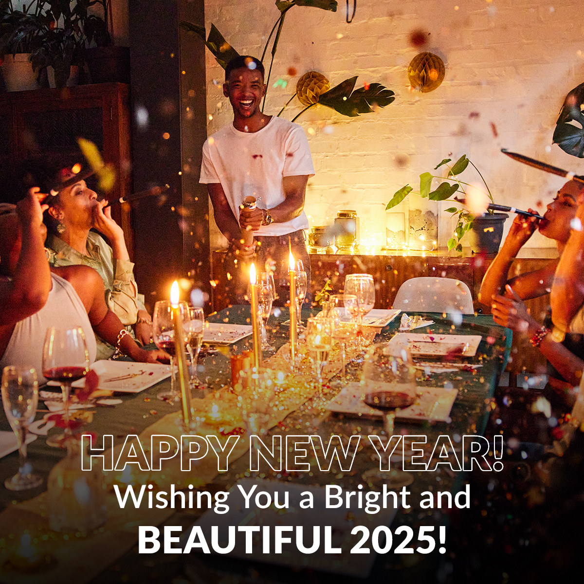 Happy New Year! Wishing You a Bright and Beautiful 2025!