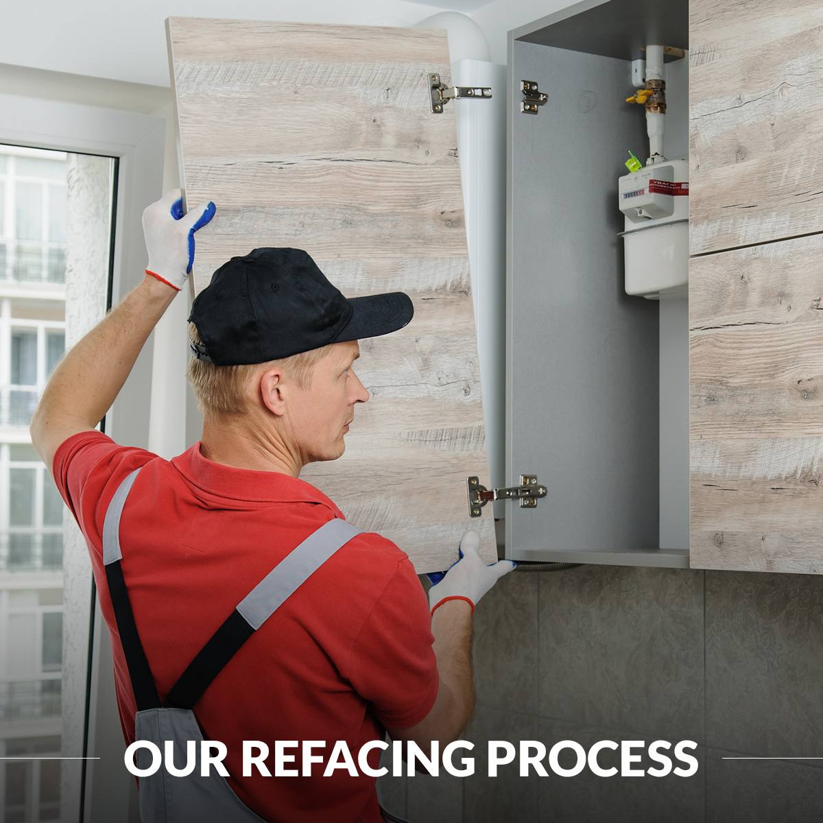 Our refacing process