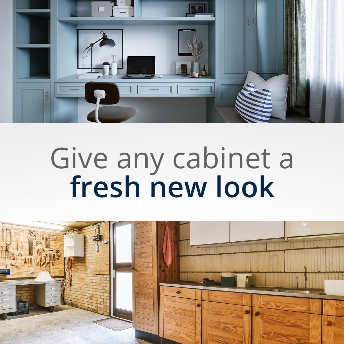 Give any cabinet a fresh new look